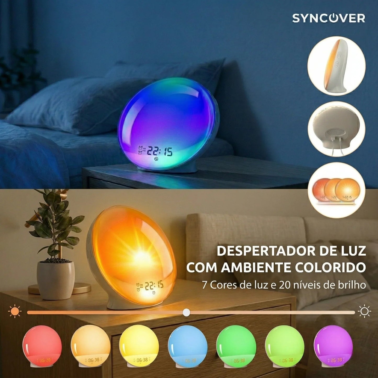 Despertador de Luz - Syncover