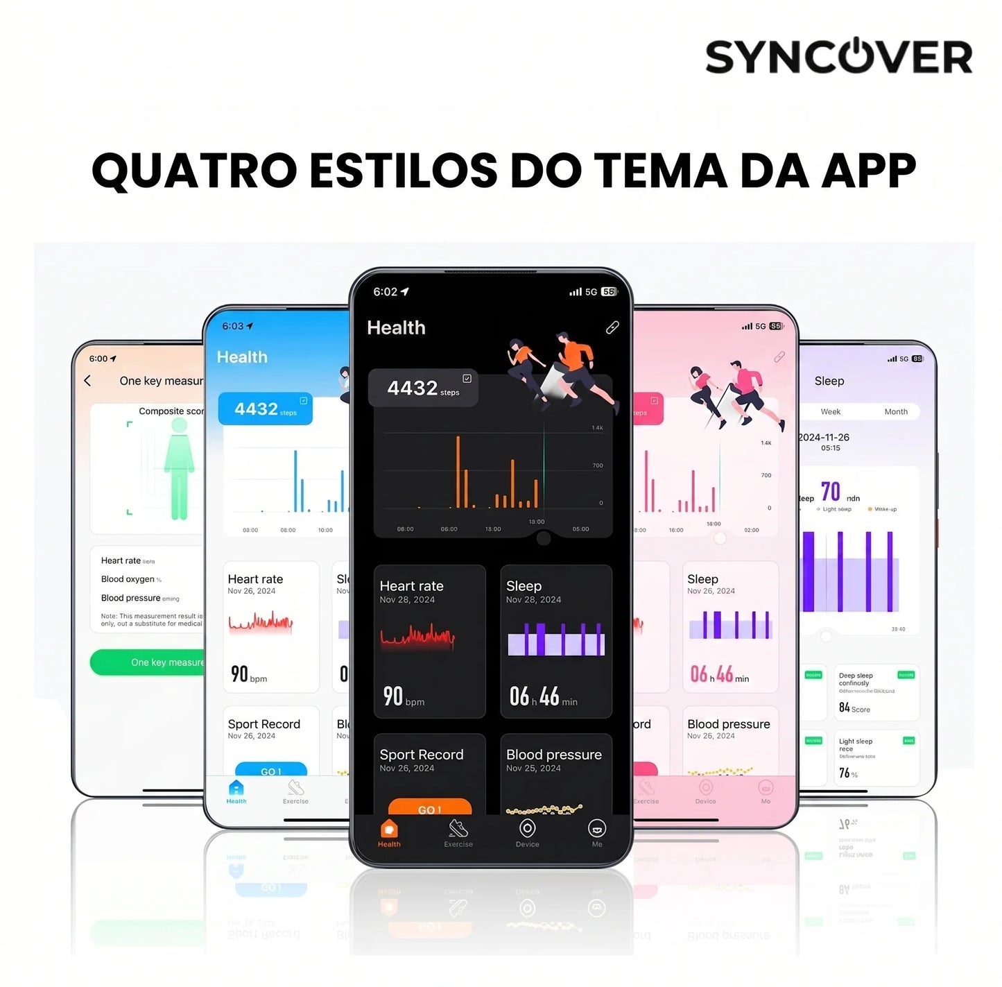 PulseFit SyncOver - Controlo Total do Corpo