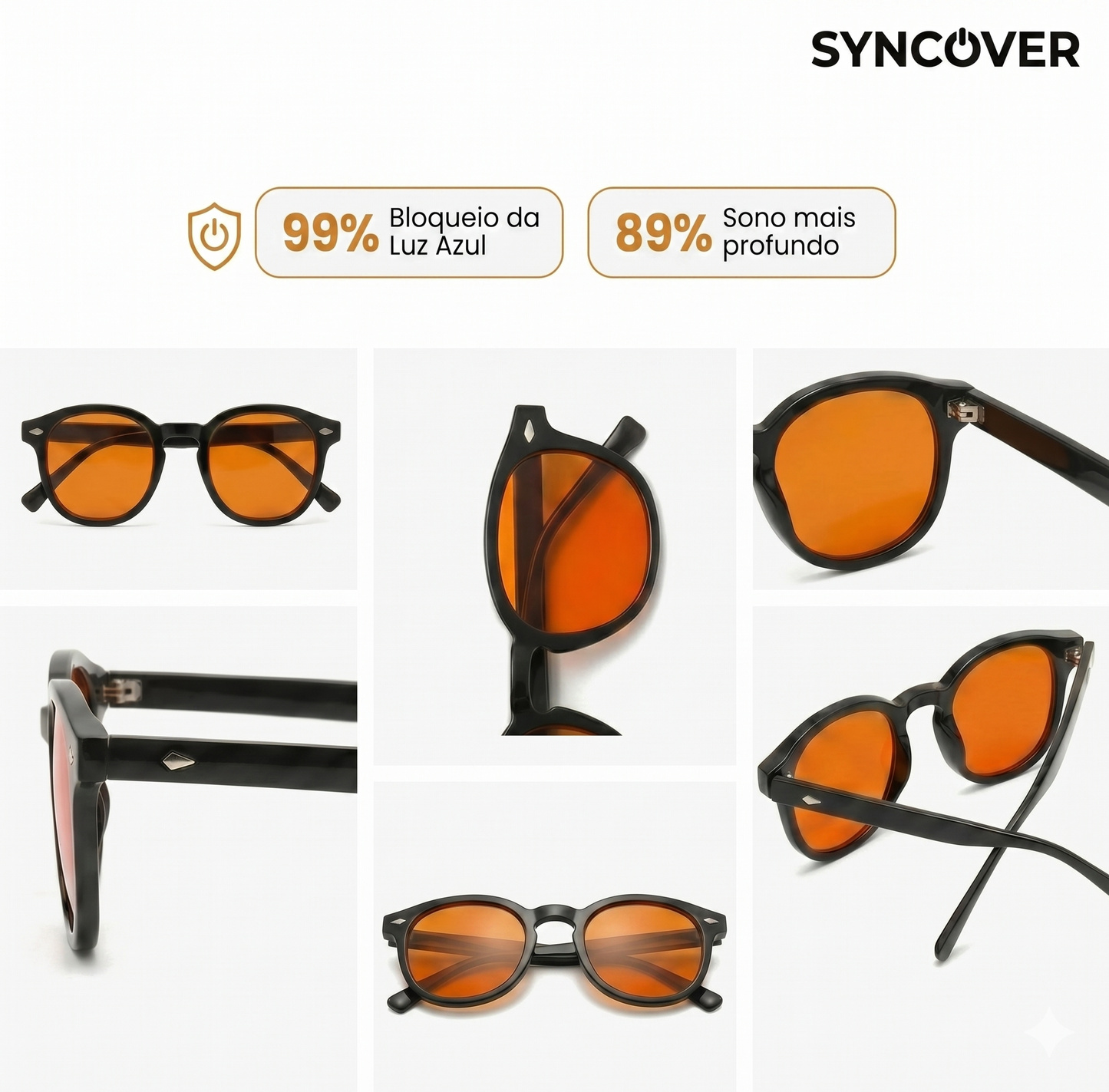 Oculos de Proteção Luz Azul - Syncover