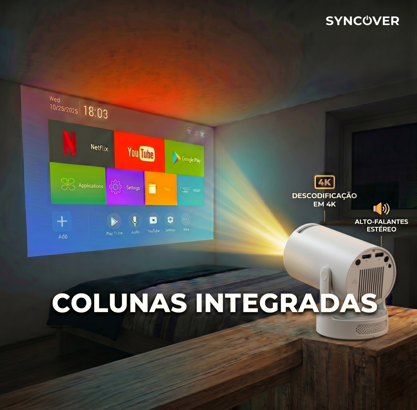 Projetor Inteligente Syncover