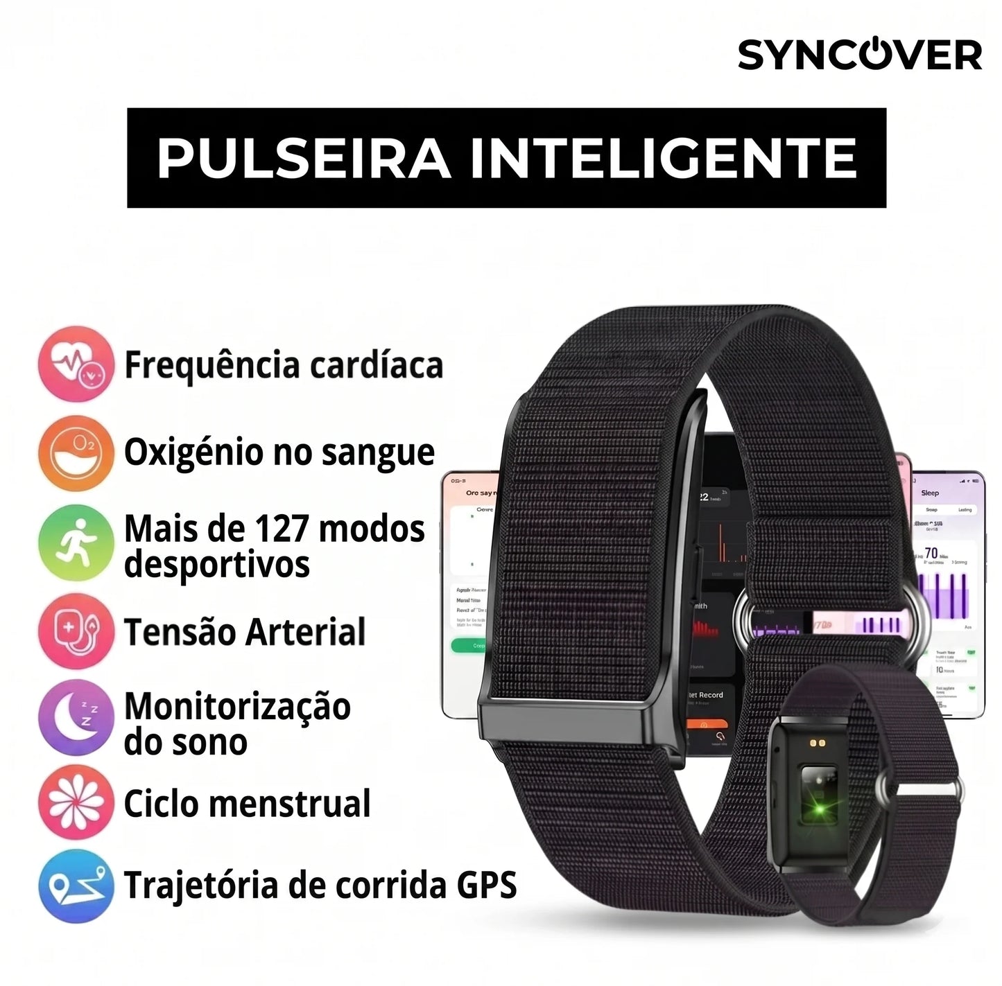 PulseFit SyncOver - Controlo Total do Corpo